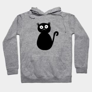 Cute black cat Hoodie